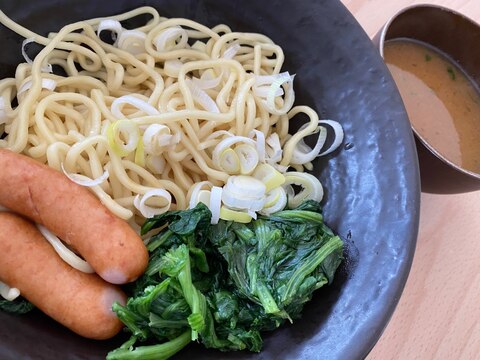 ソーセージつけ麺！